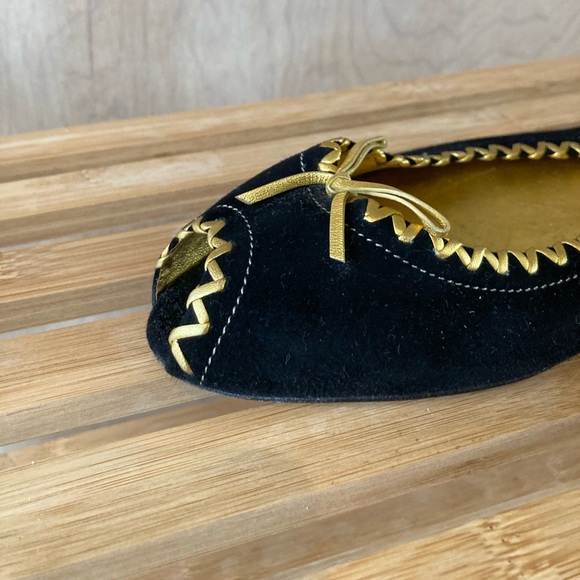 Prada Peep Toe Ballet Flats - Picture 3 of 11